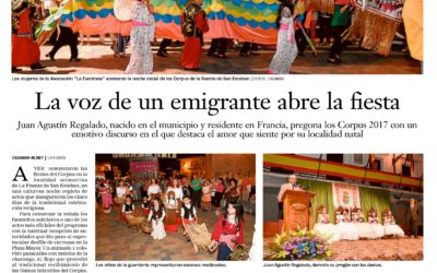¡Comienzan las fiestas del Corpus 2017!