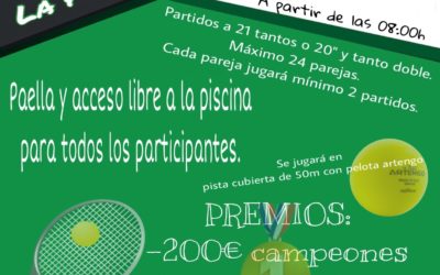Campeonato de frontenis 24 horas