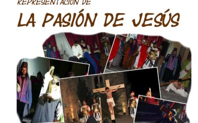 Representación de la Pasión de Cristo en La Fuente de San Esteban