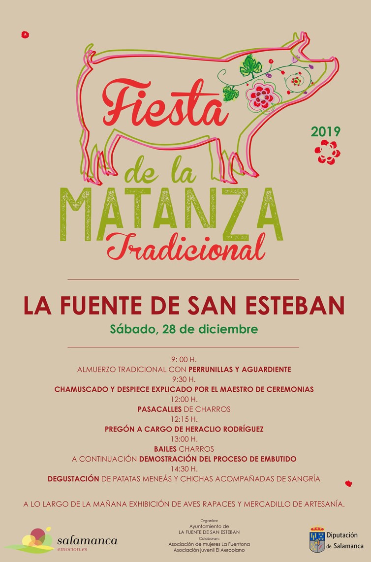 Cartel-fiesta-matanza-2019-La-Fuente-de-San-Esteban