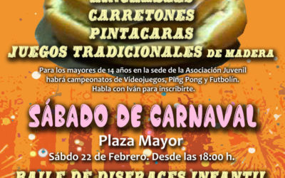 Jueves Merendero y Sábado de Carnaval