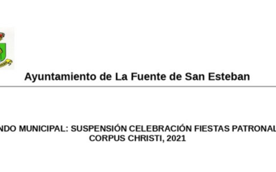 Bando suspensión fiestas