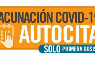 Vacunación COVID-19 autocita (solo primera dosis)