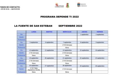 Programa Depende de Ti 2022