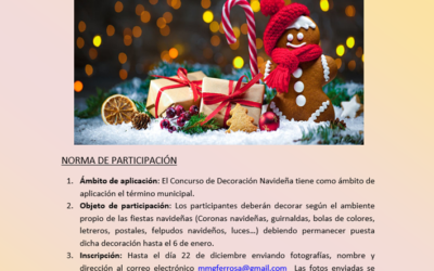 IV Concurso Navideño de Decoración de Balcones y Fachadas