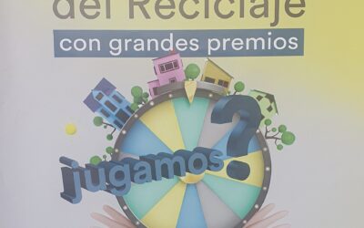 La Ruleta del Reciclaje en La Fuente de San Esteban