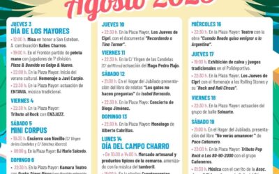 Verano Cultural agosto 2023