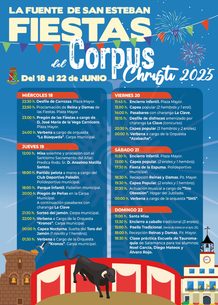Fiestas Corpus 2025