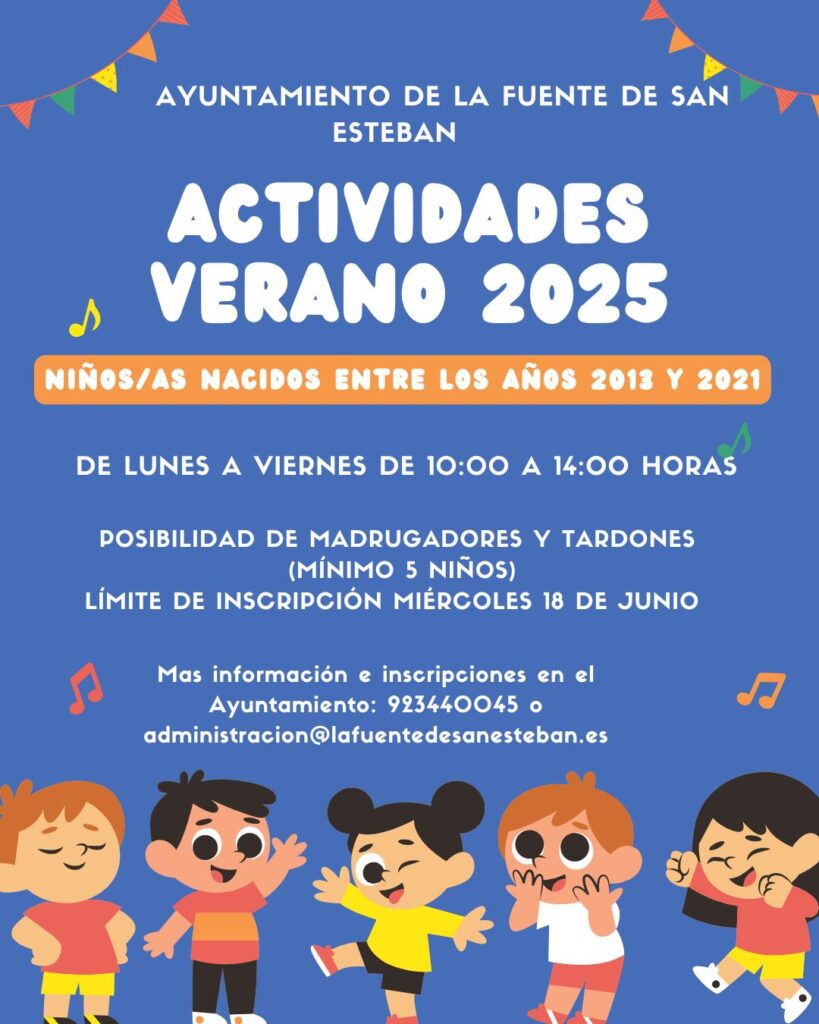 Actividades para verano 2025