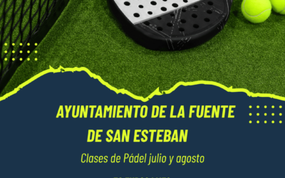 Clases de pádel en julio y agosto