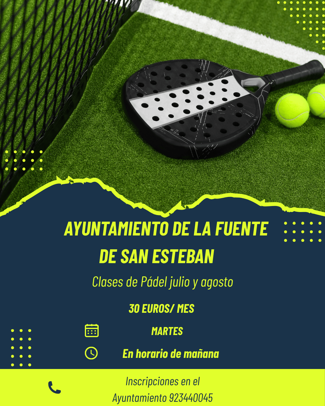 Clases padel fuente de san esteban