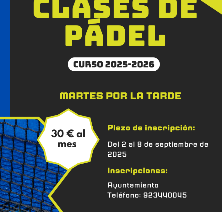 Clases de padel
