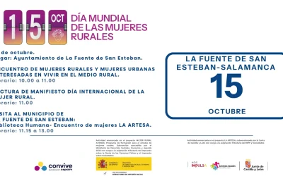 15 octubre, Día Mundial de las Mujeres rurales: actividades